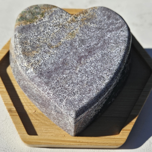 Ocean Jasper Heart Bowl - Picture 2 of 4